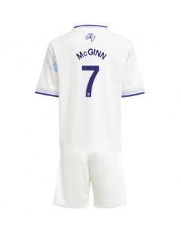 Aston Villa John McGinn #7 Dječji Rezervni Dres kompleti 2025-26 Kratak Rukavima (+ kratke hlače)